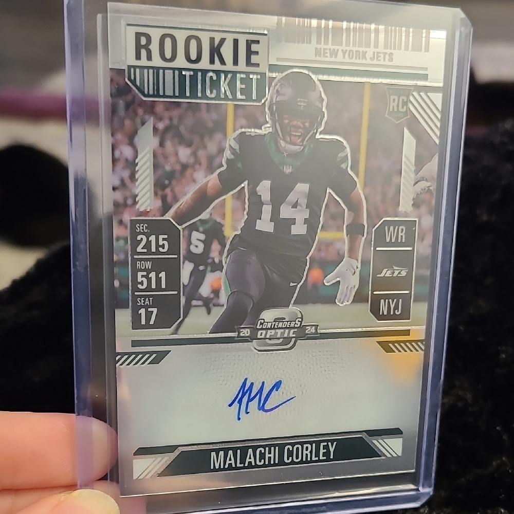 Malachi Corley Panini 2024 Contenders Optic No 111